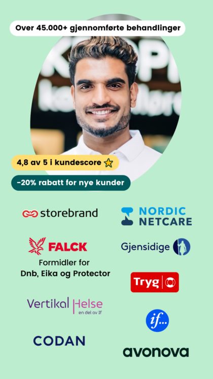 Kroppskontroll helseforsikring forside